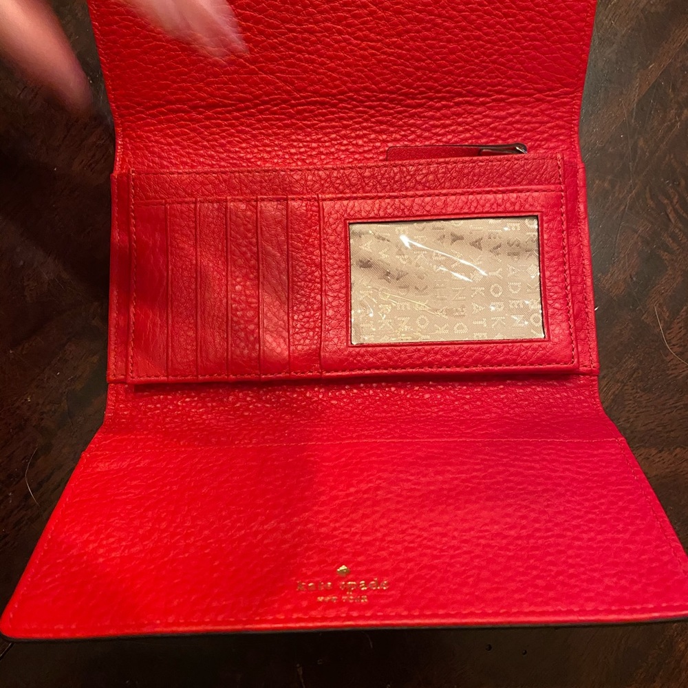 Kate Spade Red Wallet